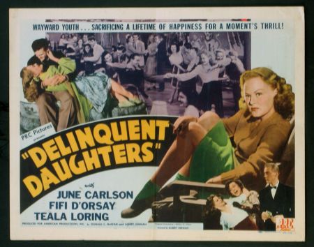 delinquent daughters half sheet