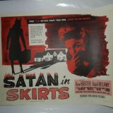 satan in skirts half sheet